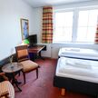 Hotelophold i værelse med to enkeltsenge i Ribe